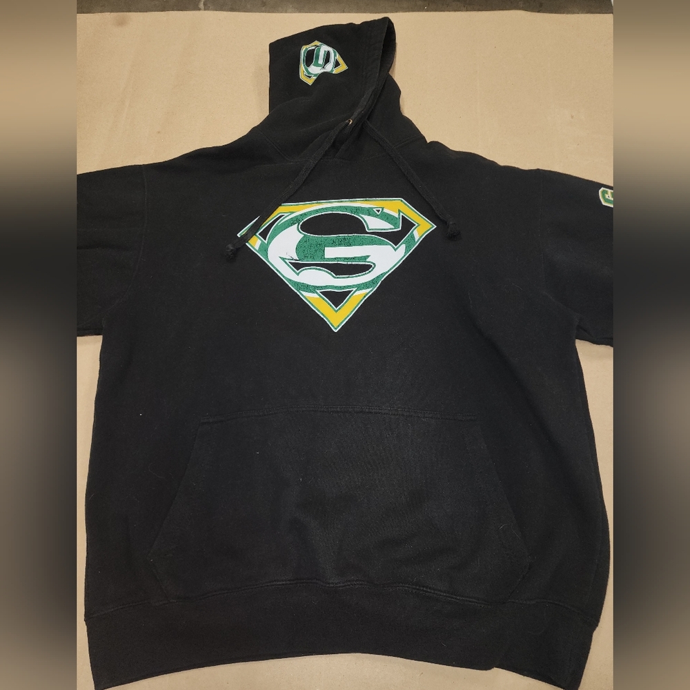 NFL SUPERMAN GREENBAY FOOTBALL HOODIE